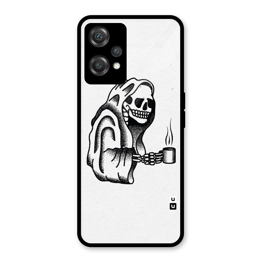 Dead But Coffee Glass Back Case for OnePlus Nord CE 2 Lite 5G