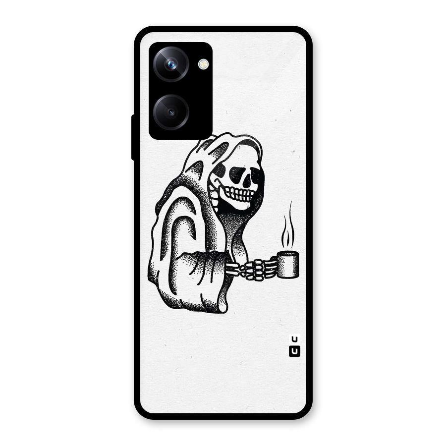 Dead But Coffee Glass Back Case for Realme 10 Pro