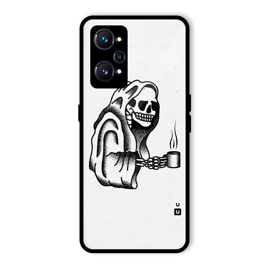 Dead But Coffee Glass Back Case for Realme GT Neo2