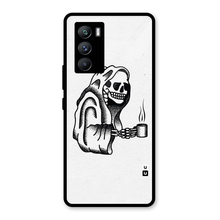 Dead But Coffee Glass Back Case for Vivo iQOO 9 SE