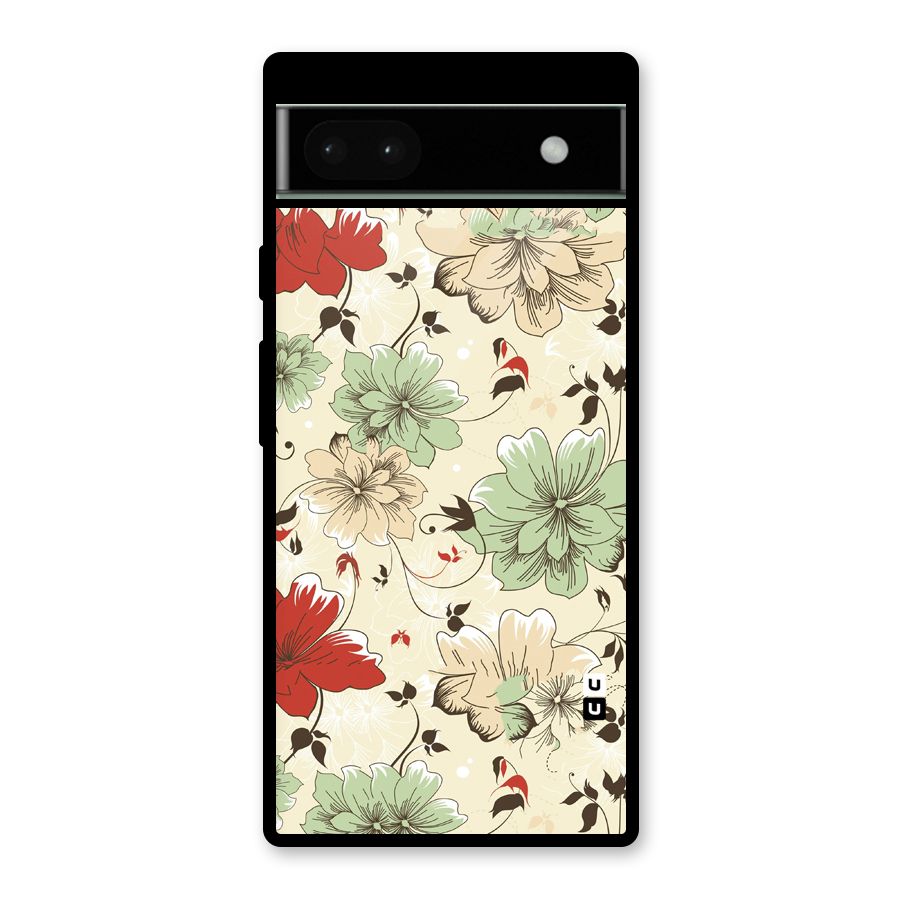 Decent Design Glass Back Case for Google Pixel 6a