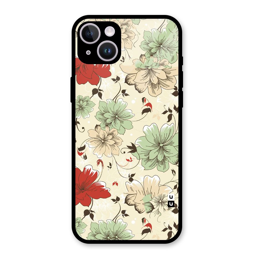Decent Design Glass Back Case for iPhone 14 Plus