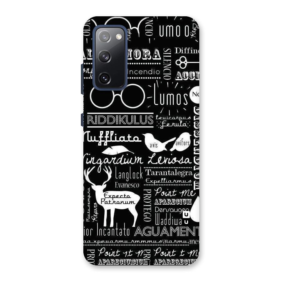 Deer Key Spell Back Case for Galaxy S20 FE