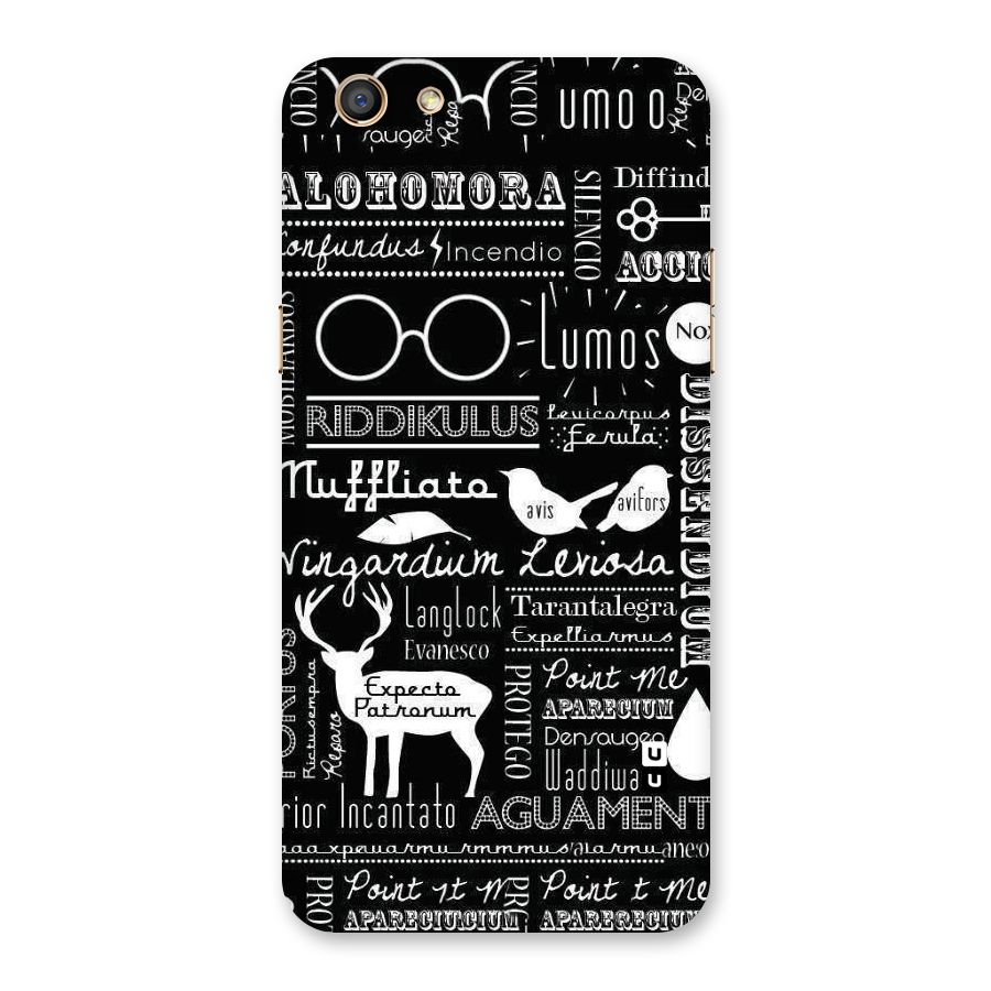 Deer Key Spell Back Case for Oppo F3