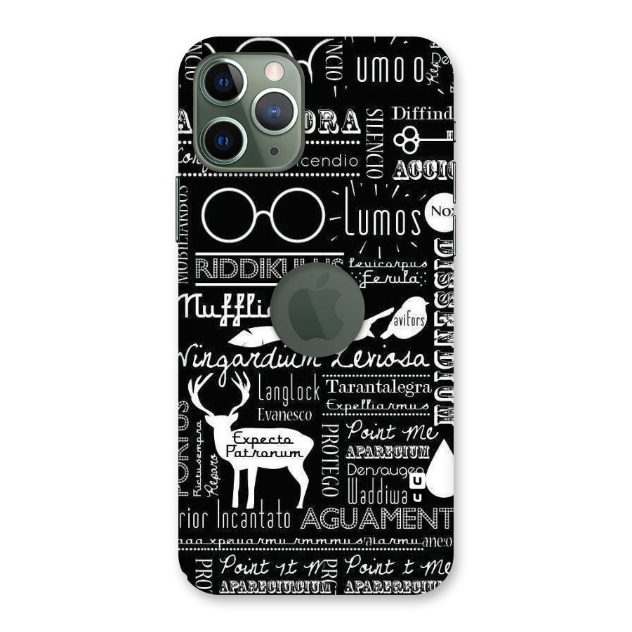 Deer Key Spell Back Case for iPhone 11 Pro Logo  Cut
