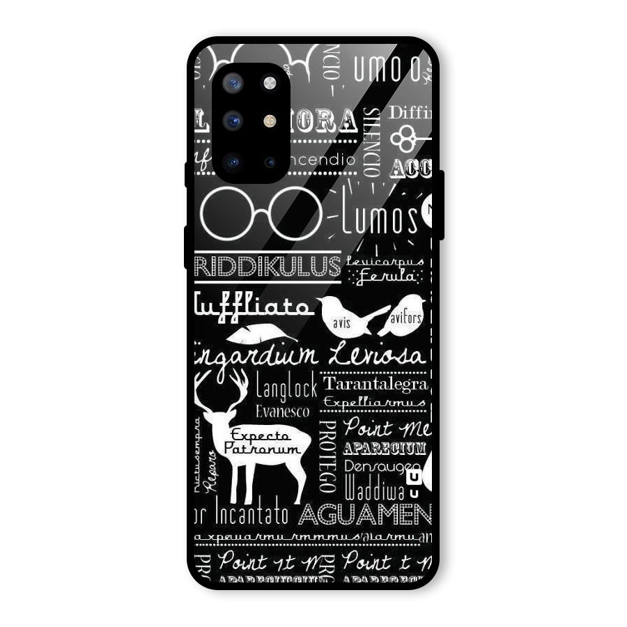 Deer Key Spell Glass Back Case for OnePlus 8T