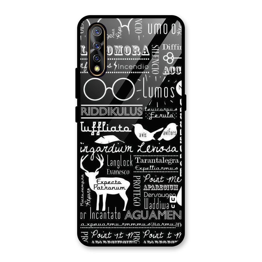 Deer Key Spell Glass Back Case for Vivo S1