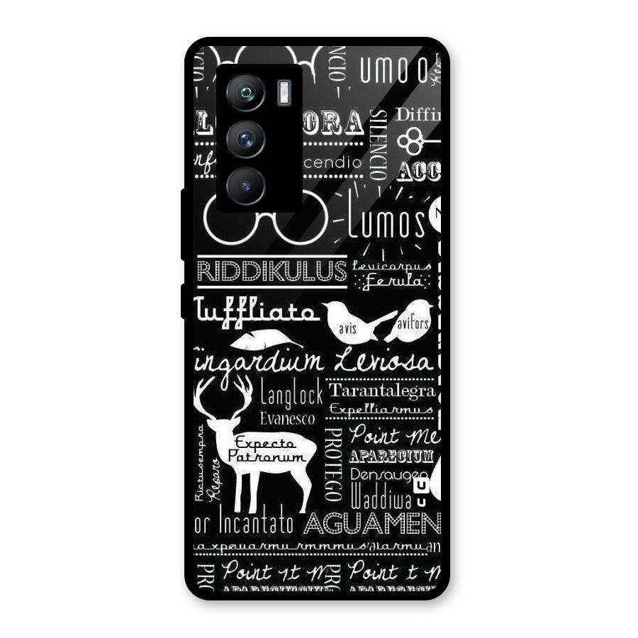 Deer Key Spell Glass Back Case for Vivo iQOO 9 SE