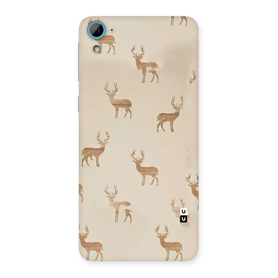 Deer Pattern Back Case for HTC Desire 826