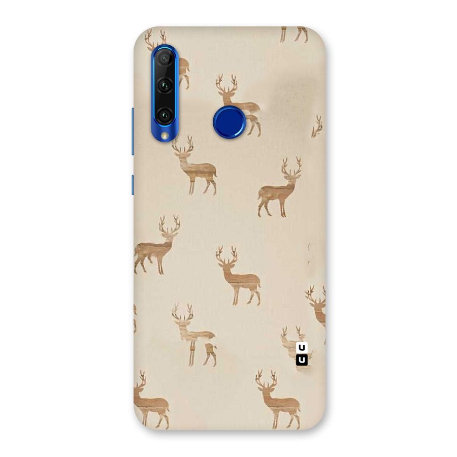 Deer Pattern Back Case for Honor 20i