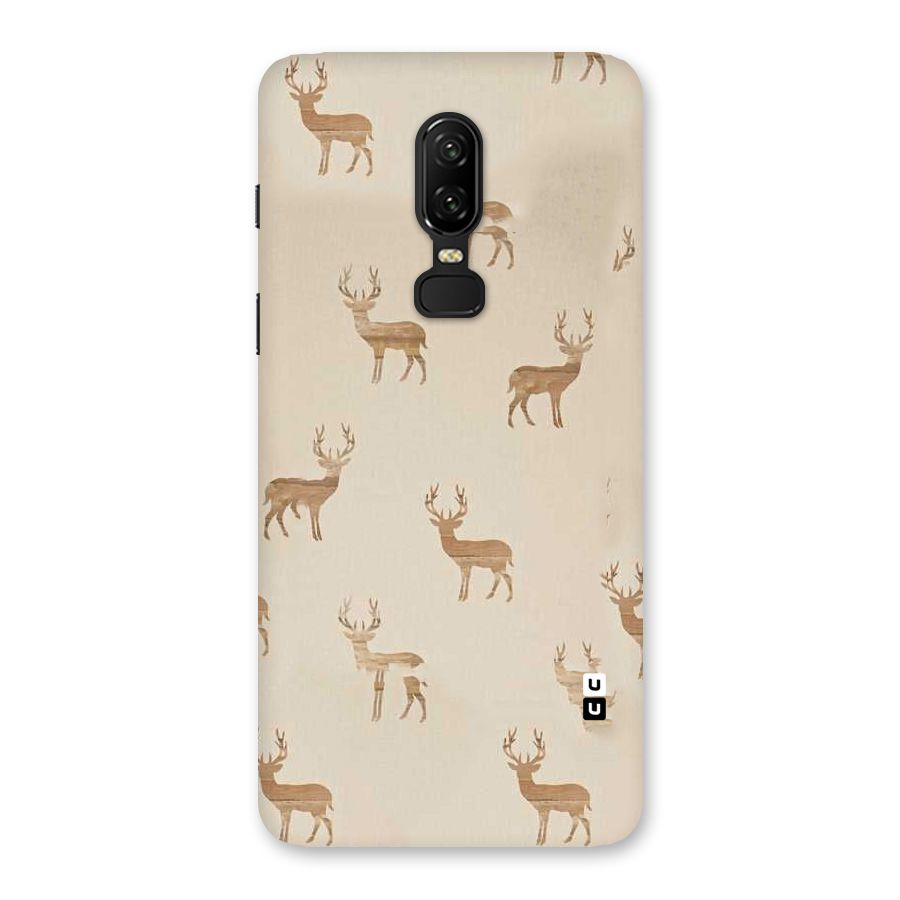 Deer Pattern Back Case for OnePlus 6
