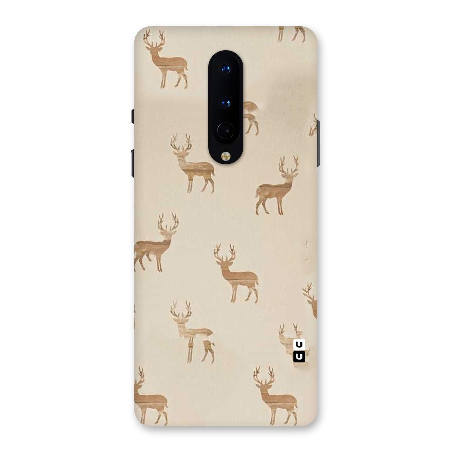 Deer Pattern Back Case for OnePlus 8