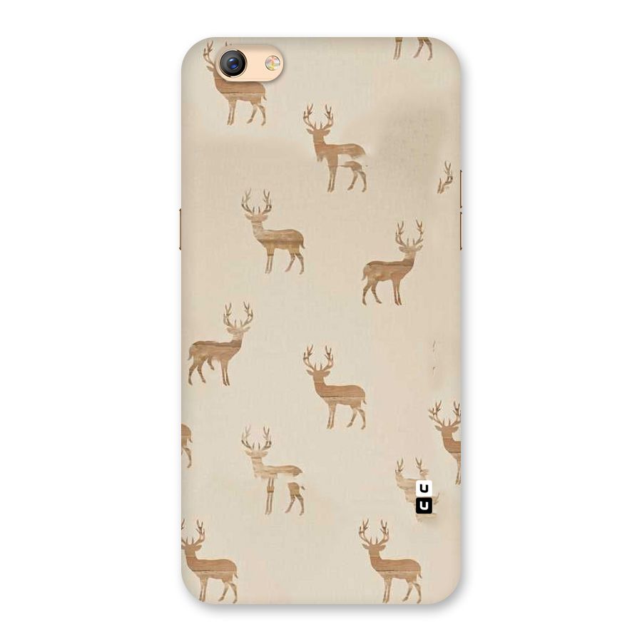 Deer Pattern Back Case for Oppo F3 Plus