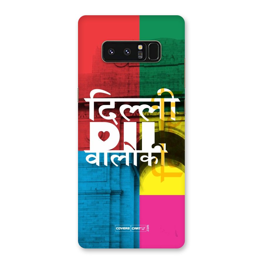 Delhi Citystyle Back Case for Galaxy Note 8
