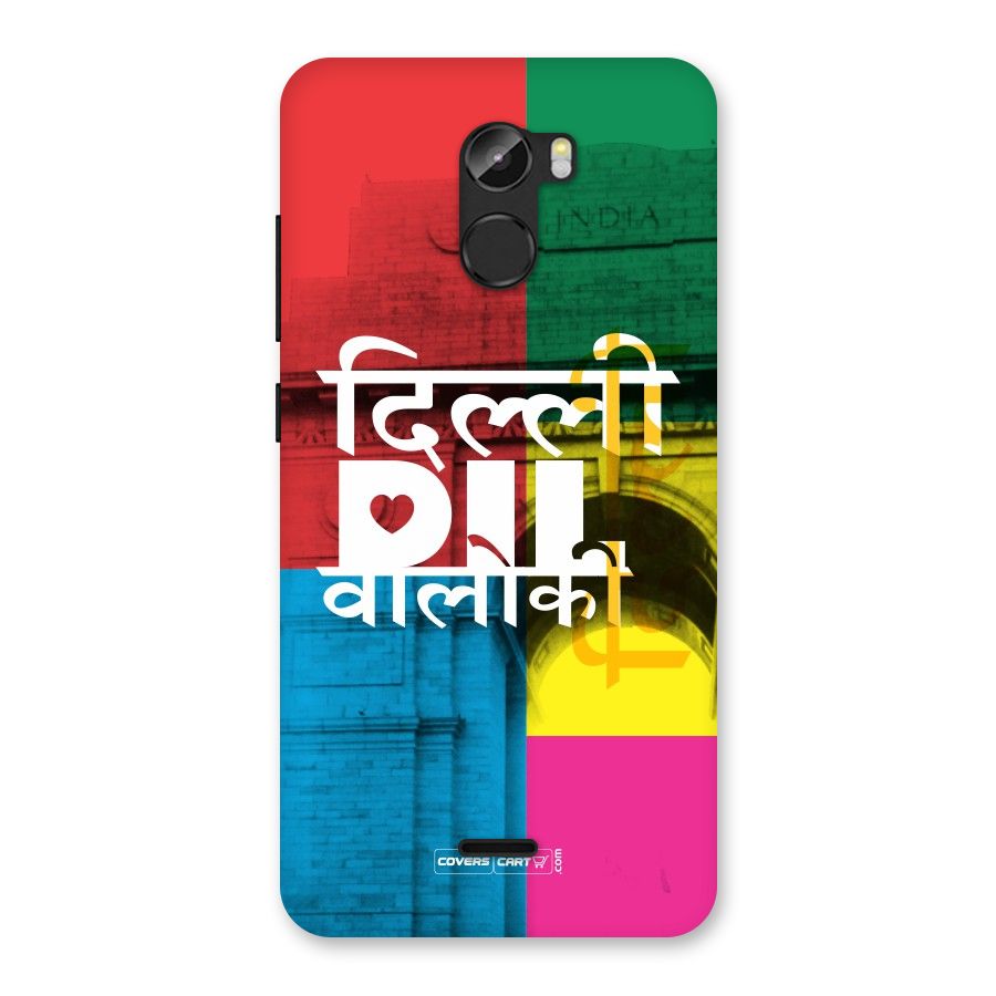 Delhi Citystyle Back Case for Gionee X1