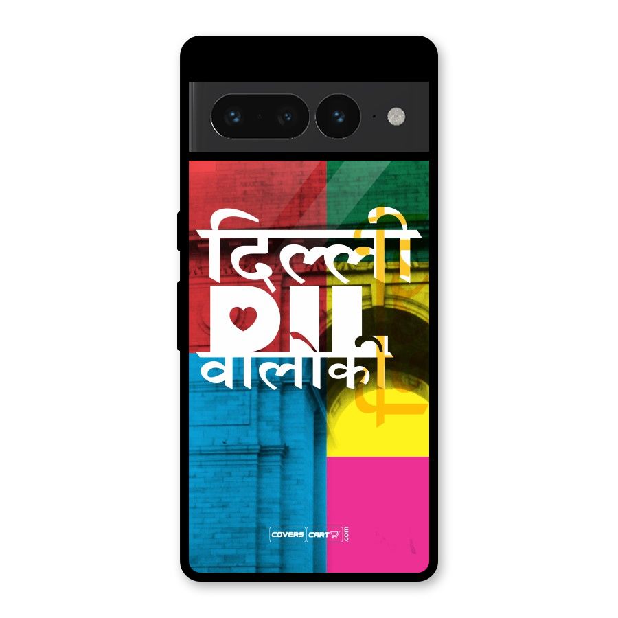 Delhi Citystyle Glass Back Case for Google Pixel 7 Pro