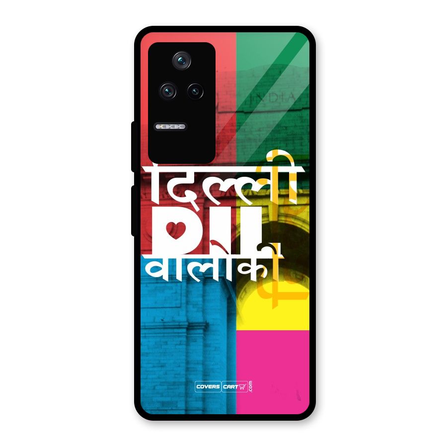 Delhi Citystyle Glass Back Case for Poco F4 5G