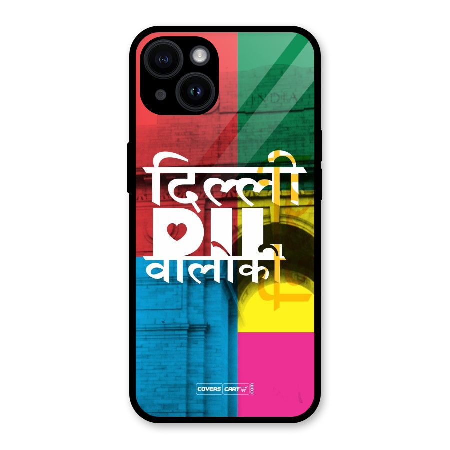 Delhi Citystyle Glass Back Case for iPhone 14