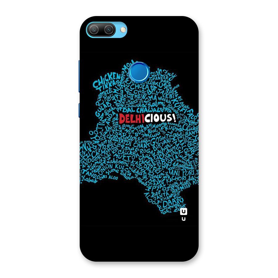 Delhicious Back Case for Honor 9N