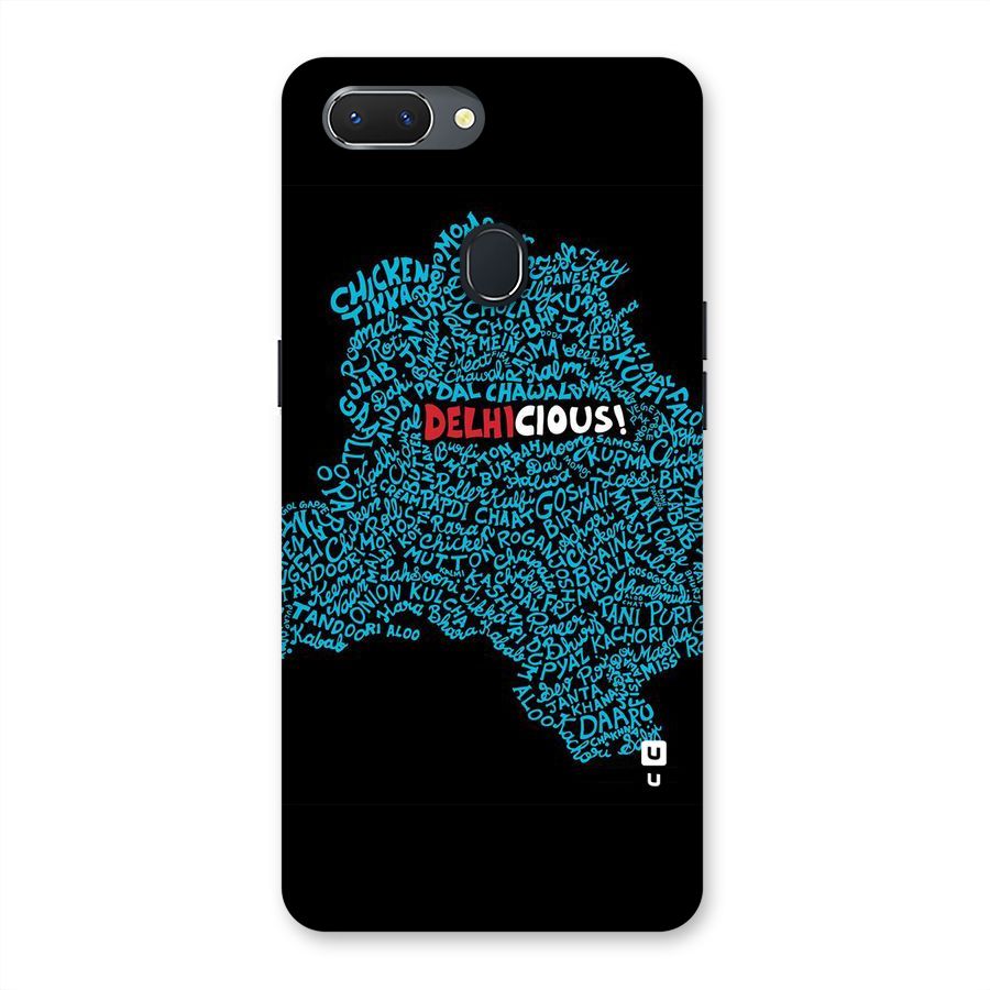 Delhicious Back Case for Oppo Realme 2