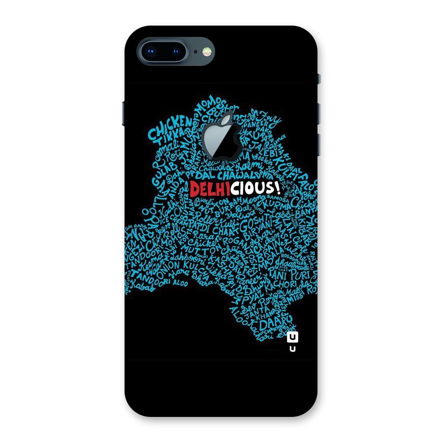 Delhicious Back Case for iPhone 7 Plus Apple Cut