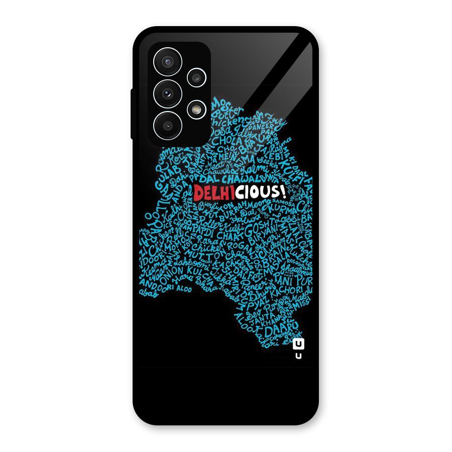 Delhicious Glass Back Case for Galaxy A23
