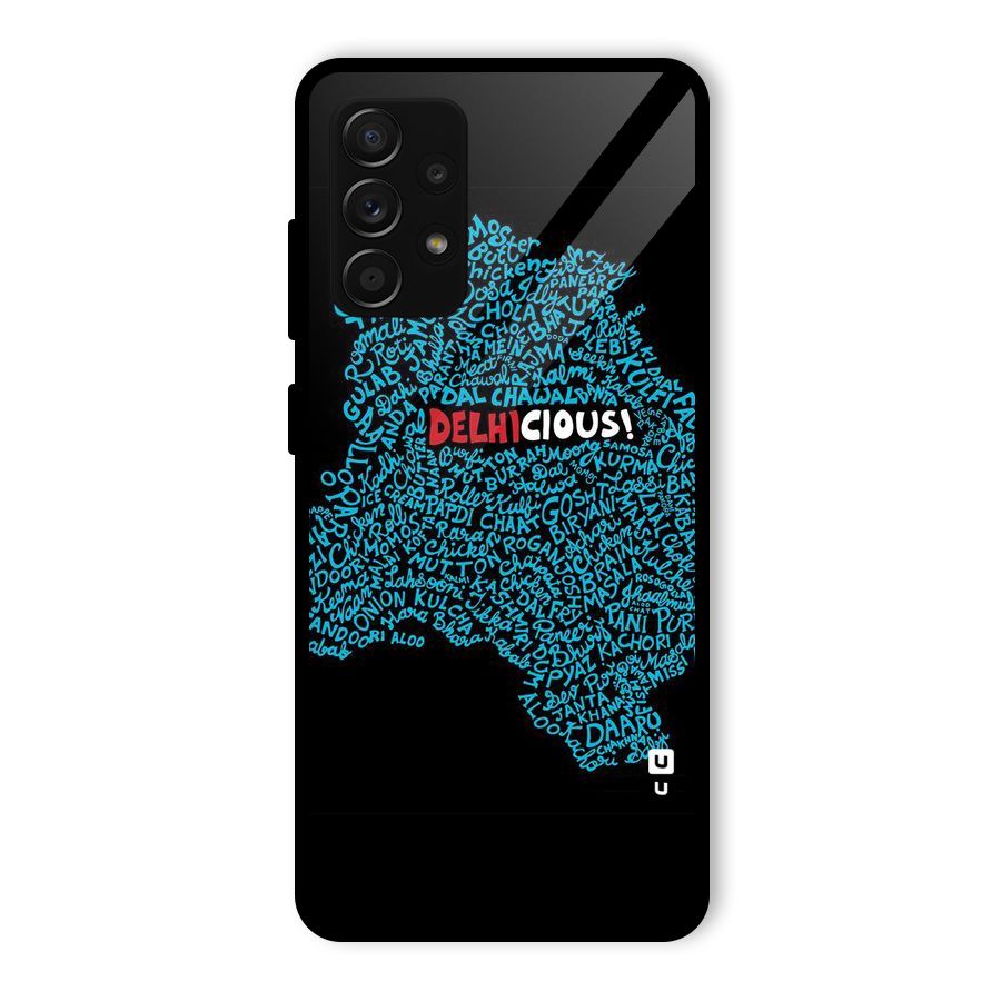 Delhicious Glass Back Case for Galaxy A53 5G