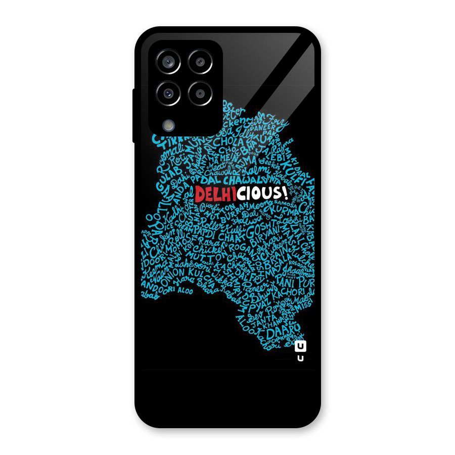 Delhicious Glass Back Case for Galaxy M33