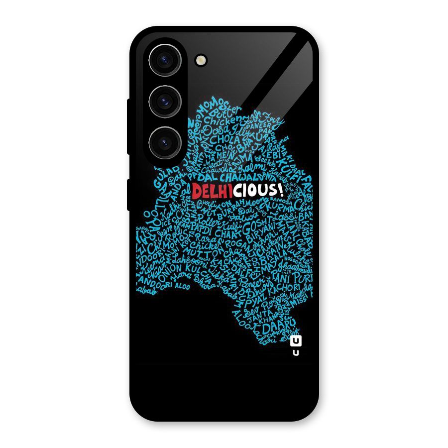 Delhicious Glass Back Case for Galaxy S23