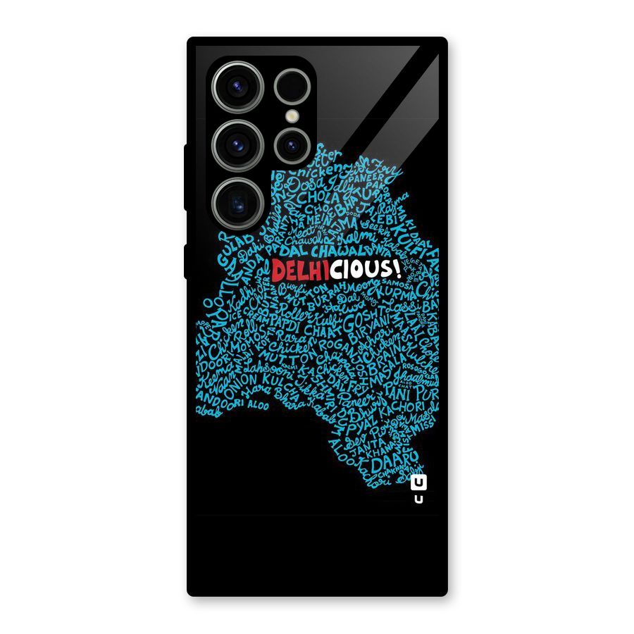 Delhicious Glass Back Case for Galaxy S23 Ultra