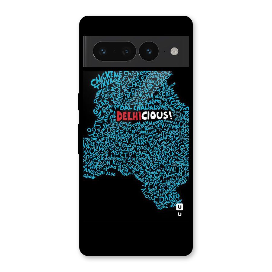 Delhicious Glass Back Case for Google Pixel 7 Pro