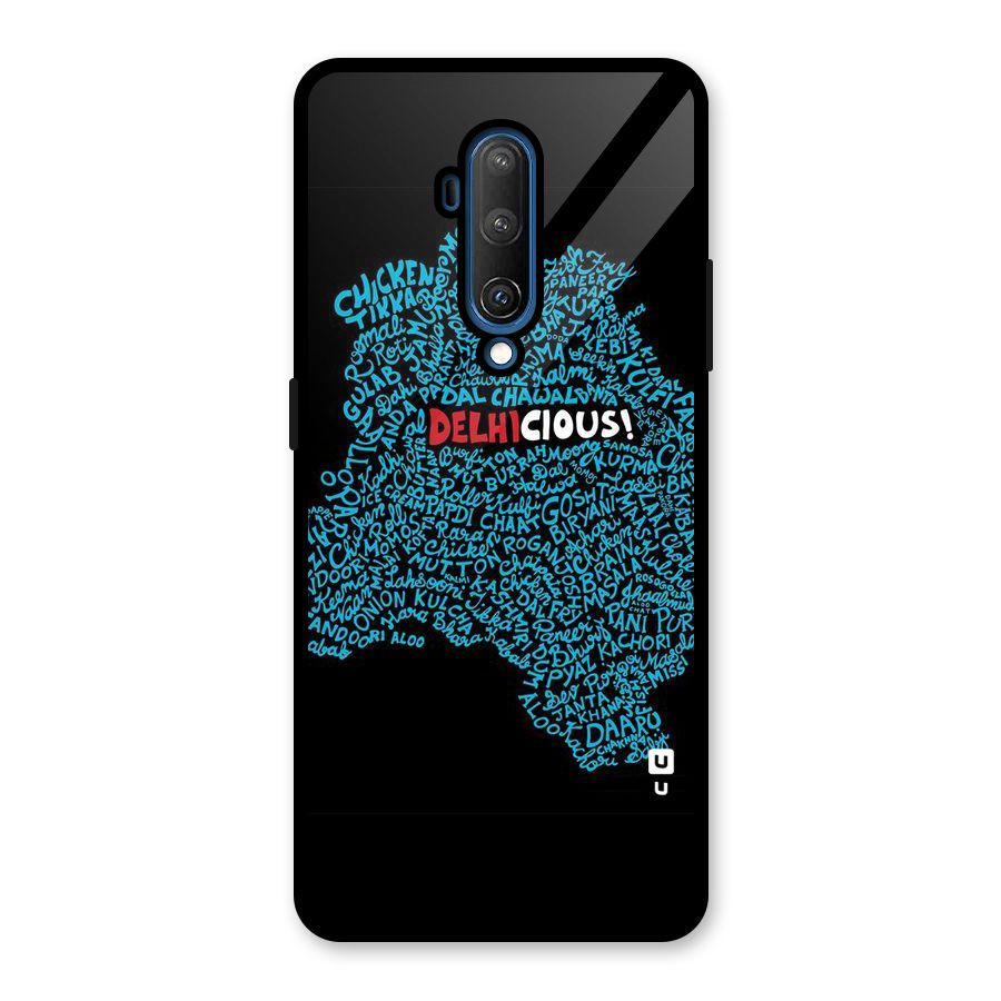 Delhicious Glass Back Case for OnePlus 7T Pro