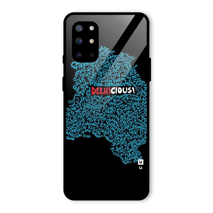 Delhicious Glass Back Case for OnePlus 8T