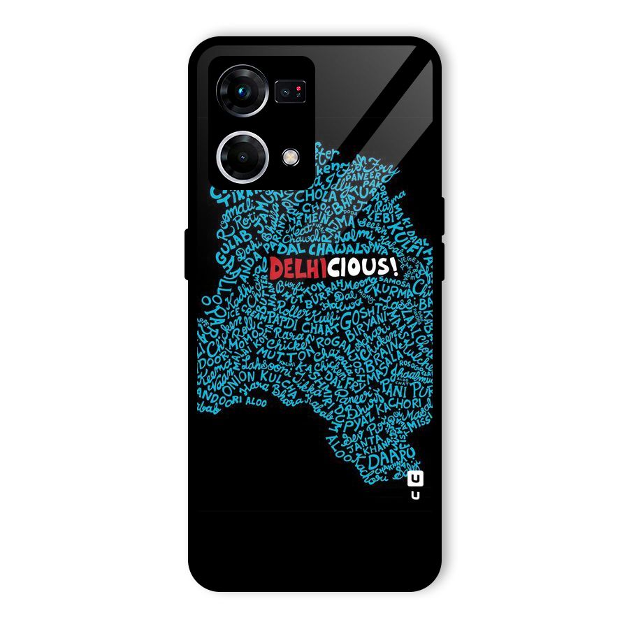 Delhicious Glass Back Case for Oppo F21 Pro 5G
