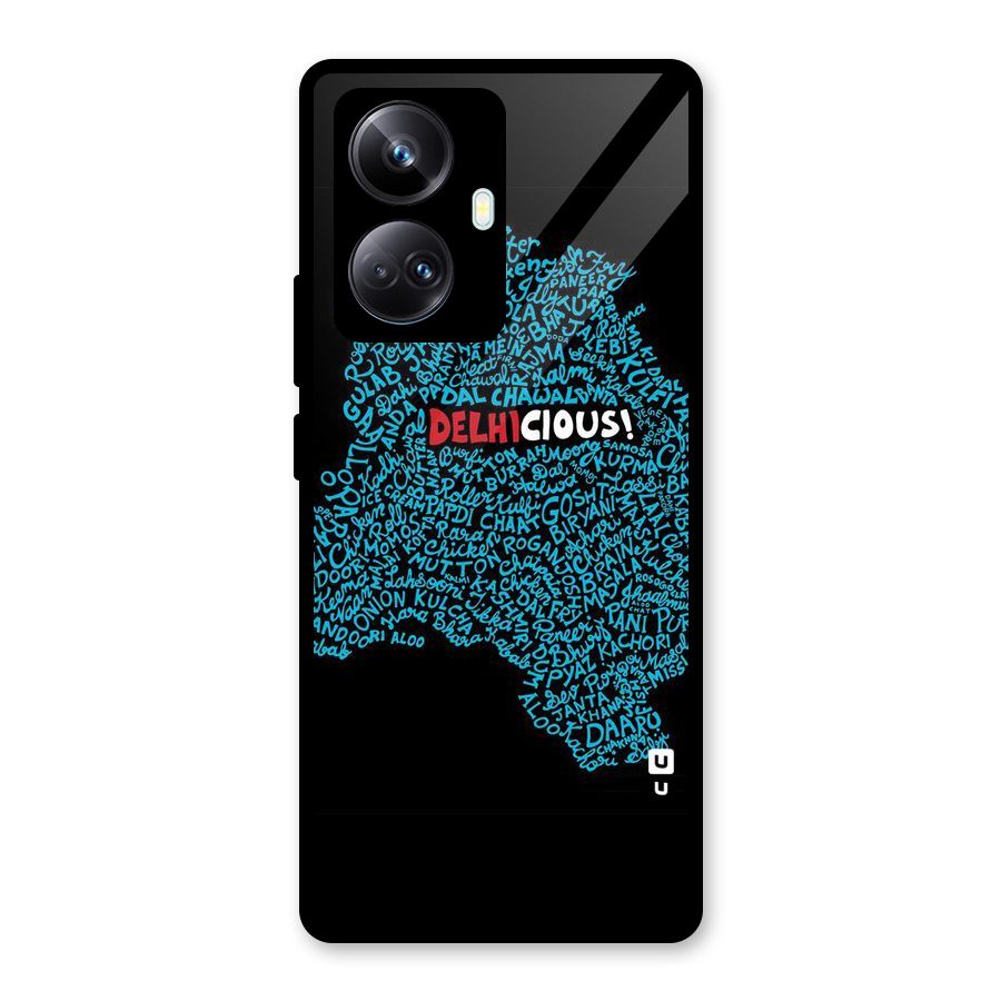 Delhicious Glass Back Case for Realme 10 Pro Plus