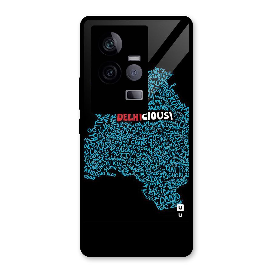 Delhicious Glass Back Case for Vivo iQOO 11 5G