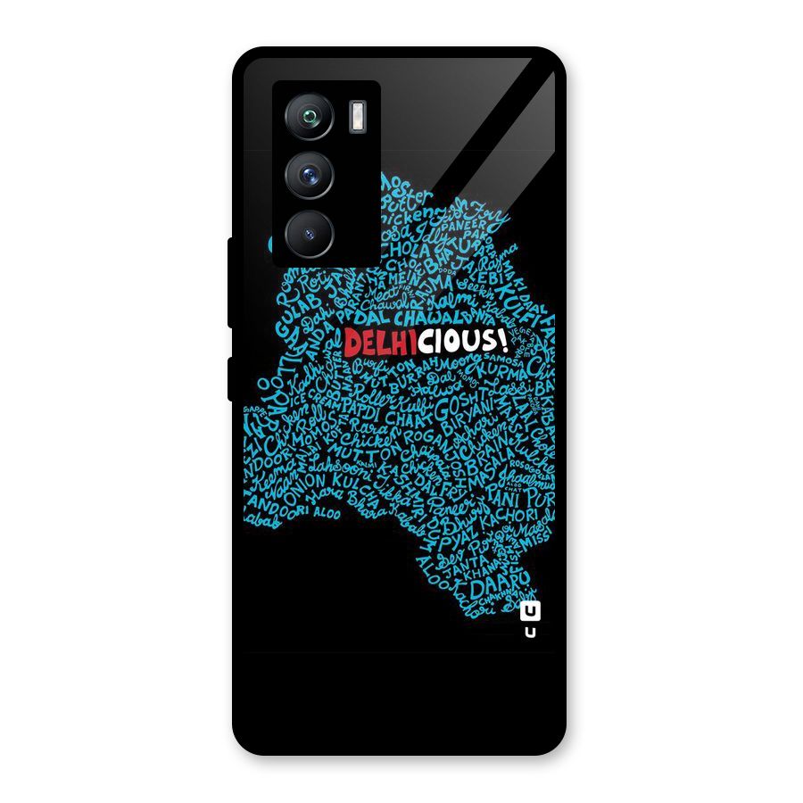 Delhicious Glass Back Case for Vivo iQOO 9 SE