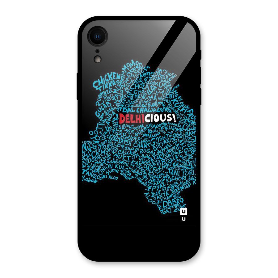Delhicious Glass Back Case for XR