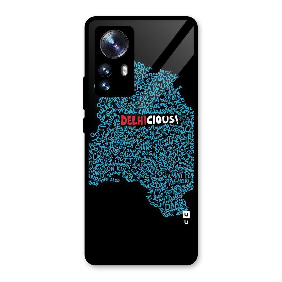 Delhicious Glass Back Case for Xiaomi 12 Pro