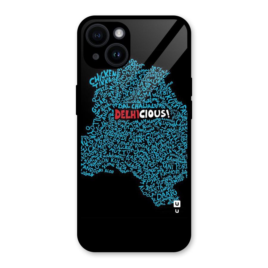 Delhicious Glass Back Case for iPhone 14