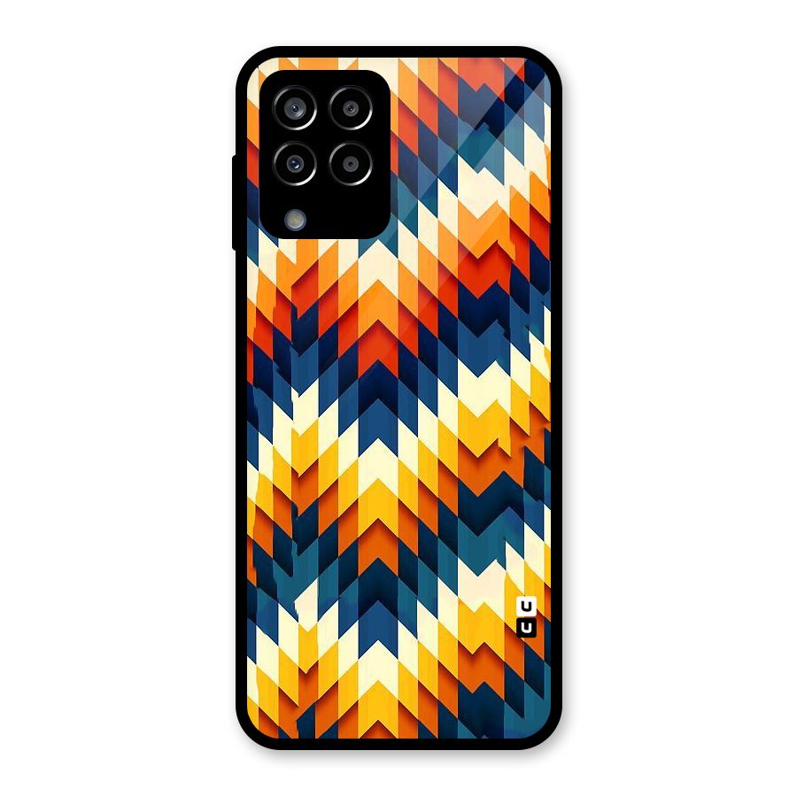Delightful Design Glass Back Case for Galaxy M33