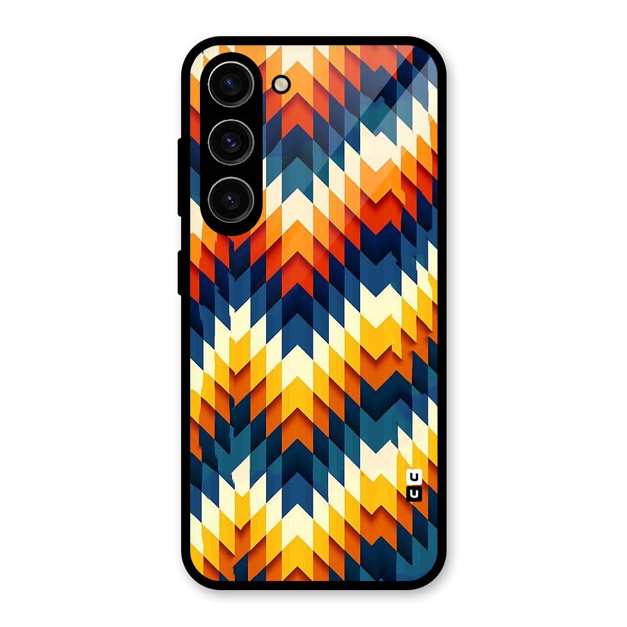 Delightful Design Glass Back Case for Galaxy S23