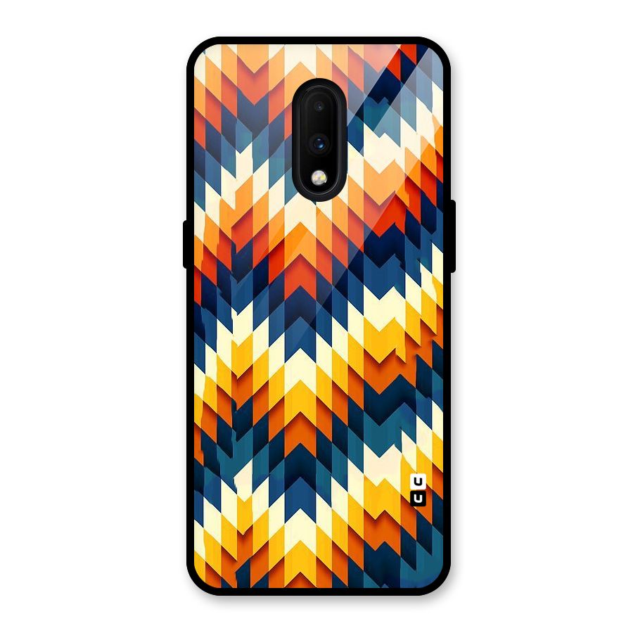 Delightful Design Glass Back Case for OnePlus 7