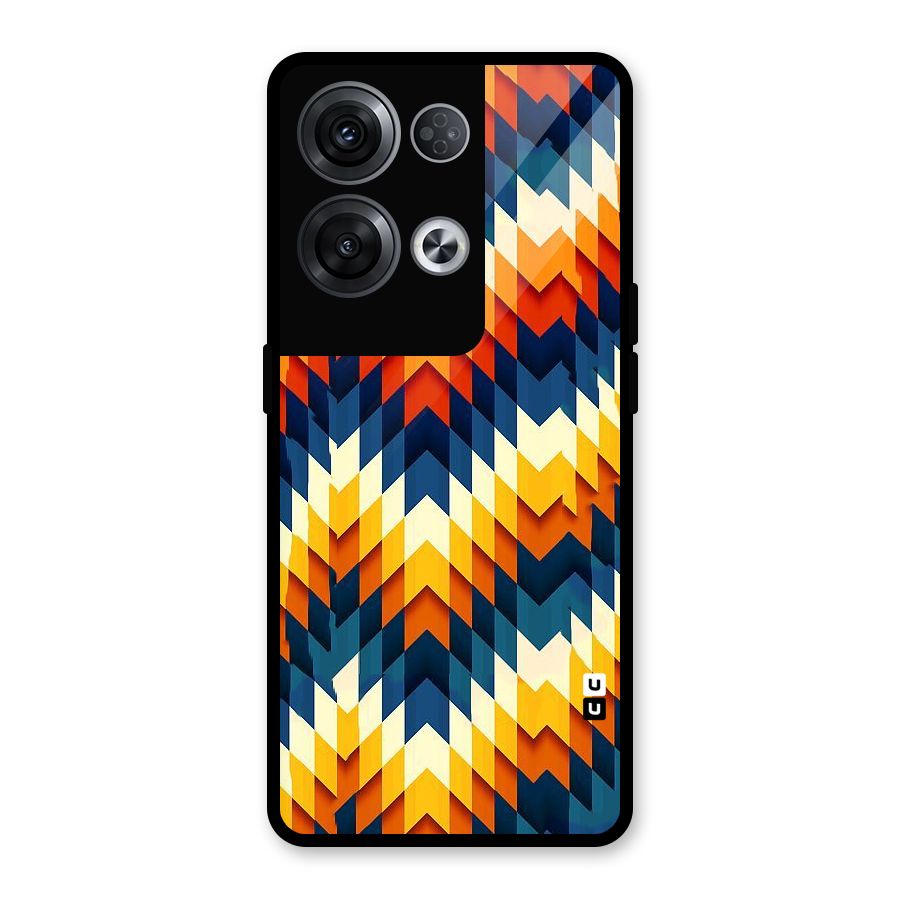 Delightful Design Glass Back Case for Oppo Reno8 Pro 5G