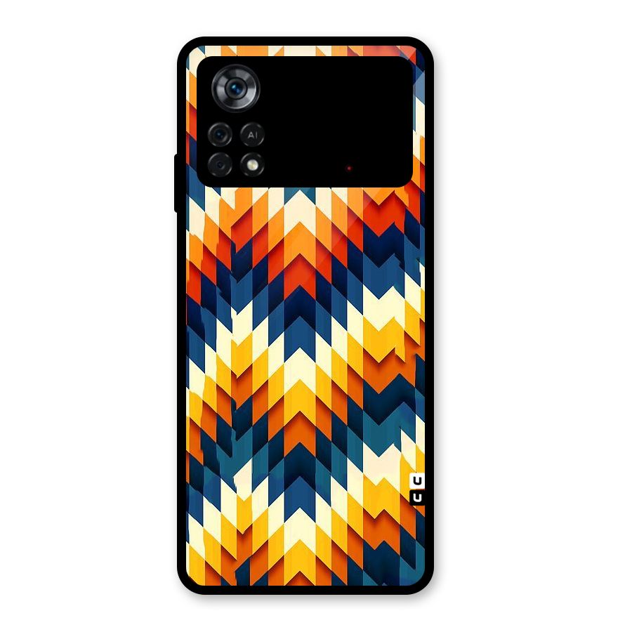 Delightful Design Glass Back Case for Poco X4 Pro 5G