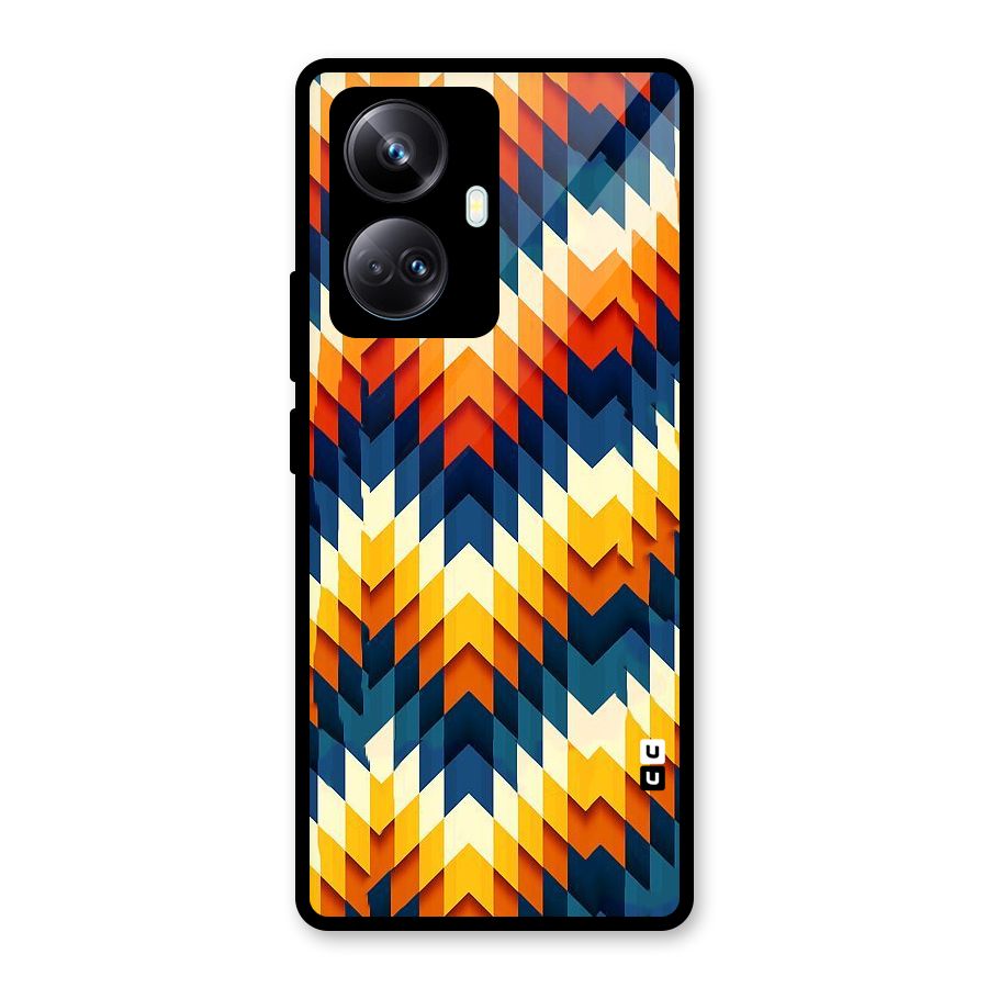 Delightful Design Glass Back Case for Realme 10 Pro Plus
