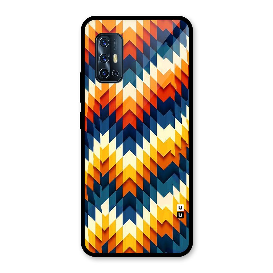 Delightful Design Glass Back Case for Vivo V17