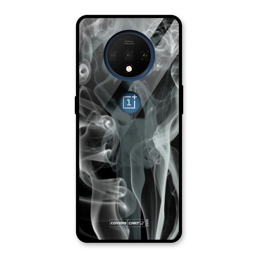 Dense Smoke Glass Back Case for OnePlus 7T