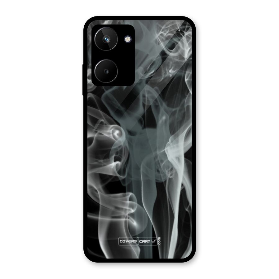 Dense Smoke Glass Back Case for Realme 10