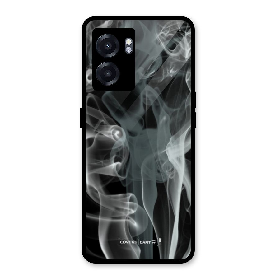 Dense Smoke Glass Back Case for Realme Narzo 50 5G
